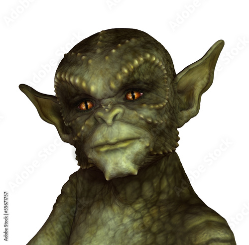 Fotografija Green Reptilian Alien
