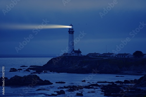 Obraz na plátně Lighthouse in California