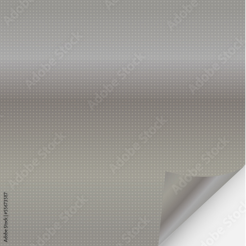 Blatt Papier mit Wasserzeichen gepunktet und Ecke