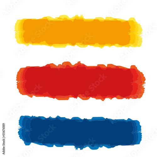 banner modern art aquarell