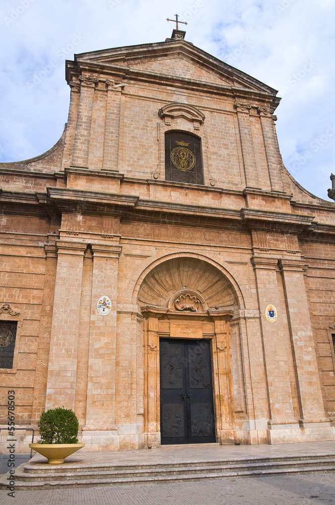 Mother Church. San Vito dei Normanni. Puglia. Italy.