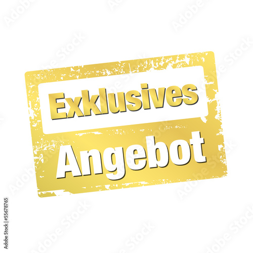 Exklusives Angebot