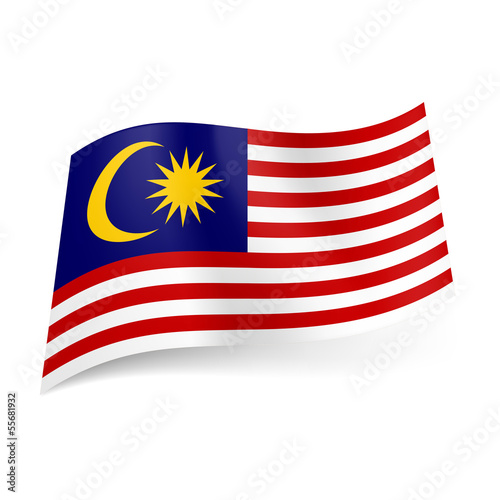 State flag of Malaysia.