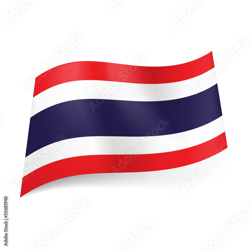 State flag of Thailand.