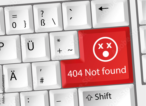 404 Not found - Error - Tastatur deutsch