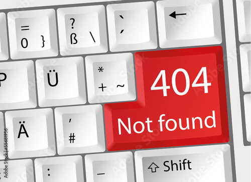 404 Not found - Error - Tastatur deutsch