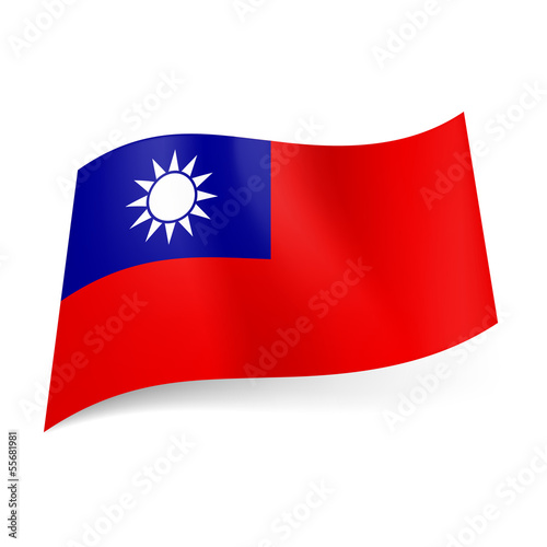 Free Download State flag of Taiwan, Republic of China. - GFXLoad