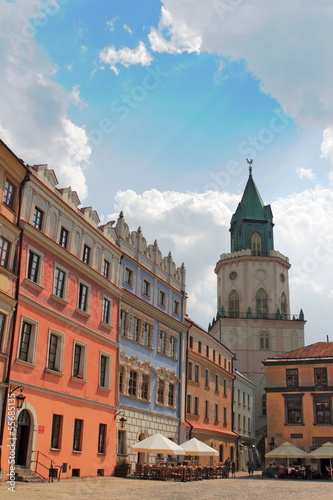 Obraz na płótnie Altstadt von Lublin w salonie