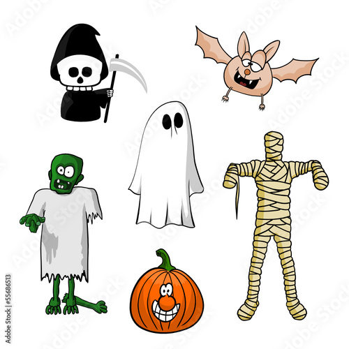 halloween karaktere I