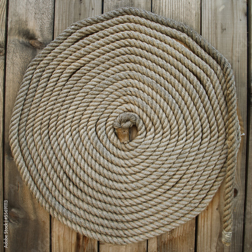 cordage enroulé