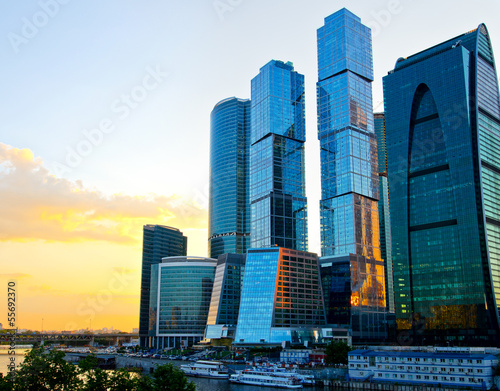 Moscow City. Moscow  Russia.