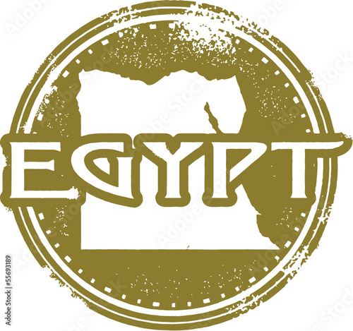 Egypt Country Stamp
