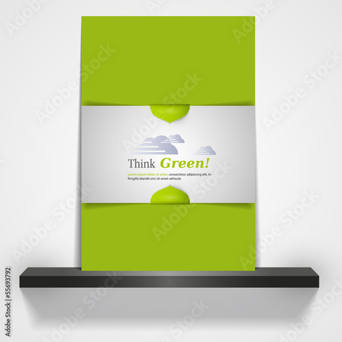 Professional business flyer template or corporate banner design,