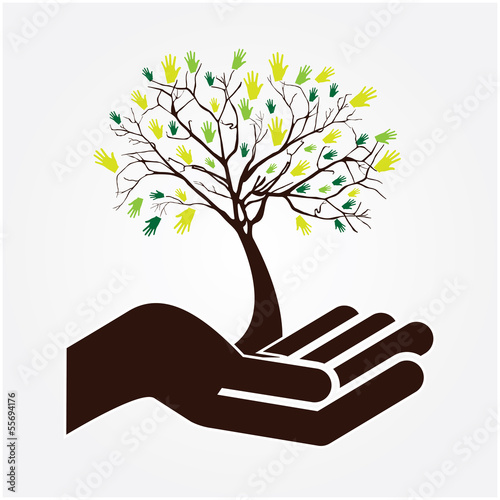 hand tree
