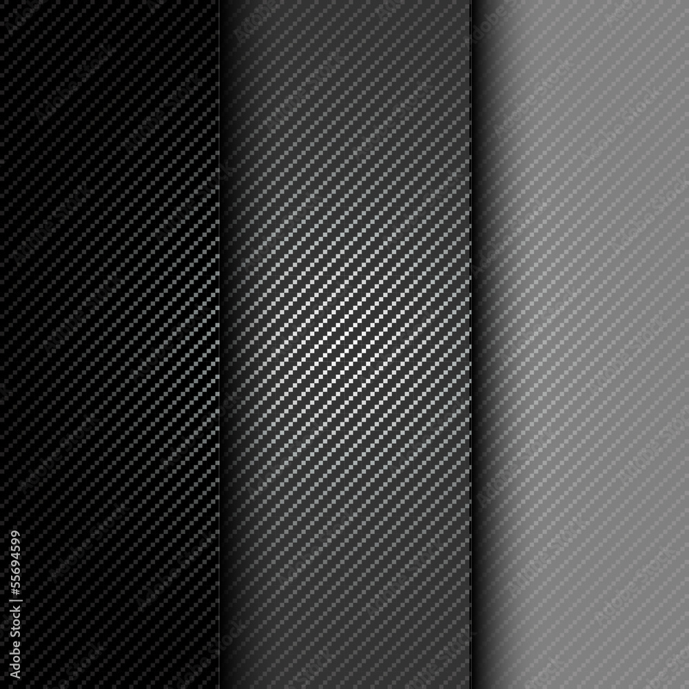 Obraz premium Metallic background with carbon texture