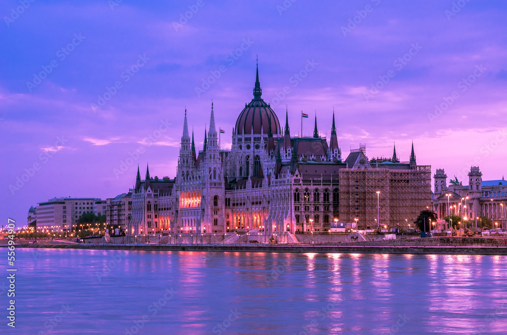Fototapeta premium Hungarian Parliament, Budapest