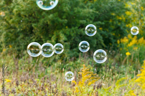 soap bubble outdoor