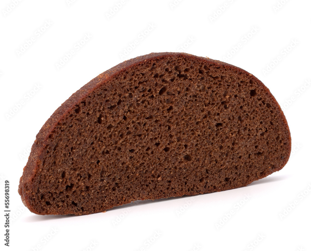 rye bread isolated on white background rye bread isolated on white background