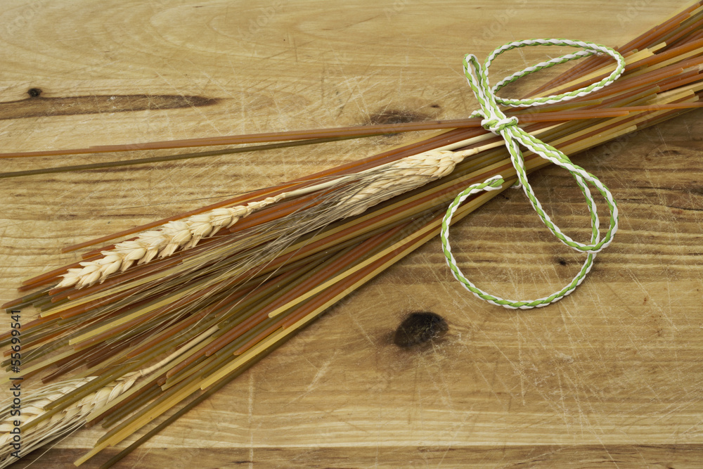 Obraz premium vegetable spaghetti