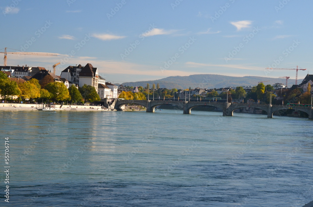 Mittlere Brücke, Basel, Switzerland