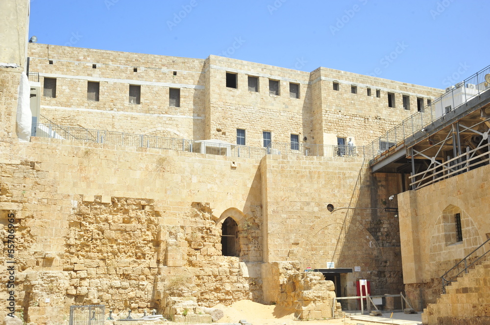 Knights Halls in Acre, Israel
