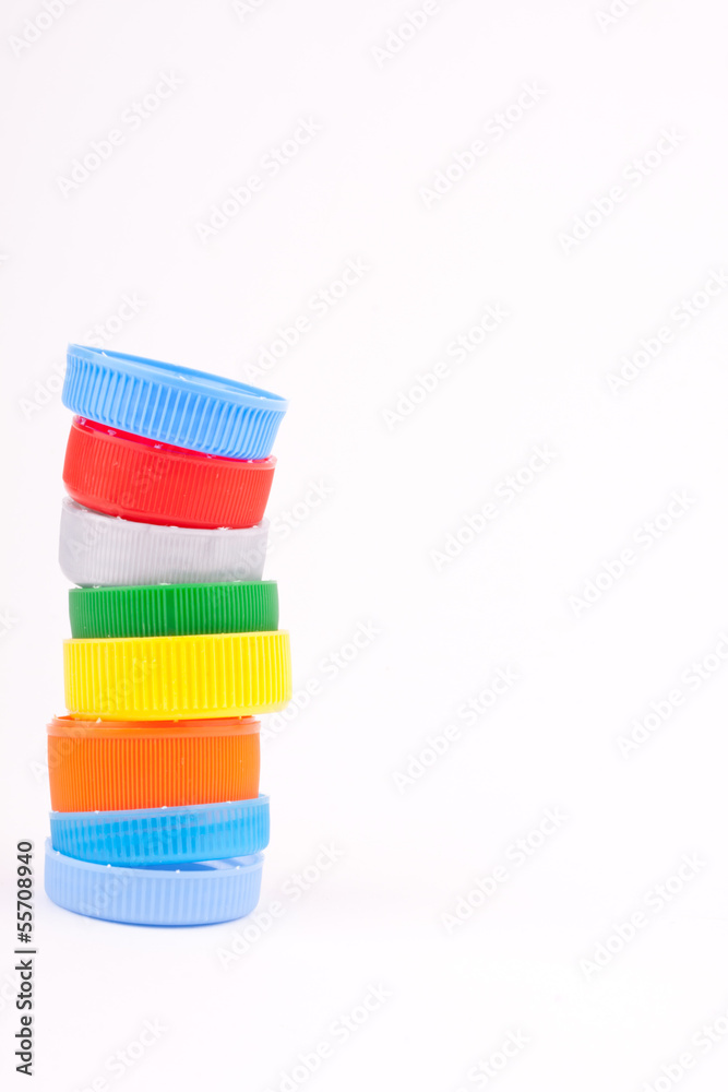 plastic bottle caps