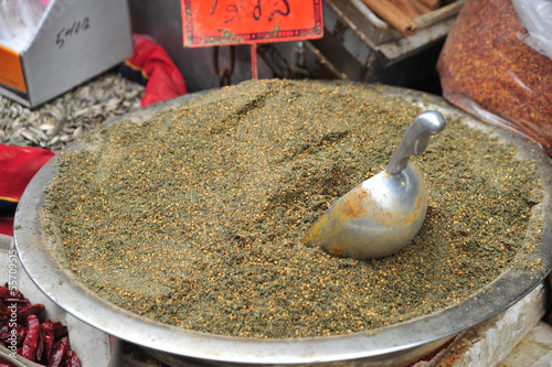 Spice market in old Acre photo