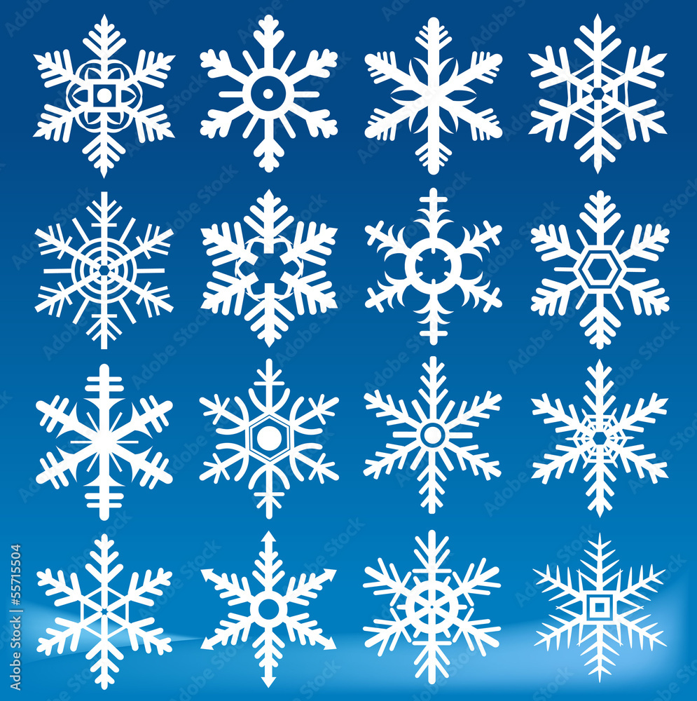snowflake set snowflake set