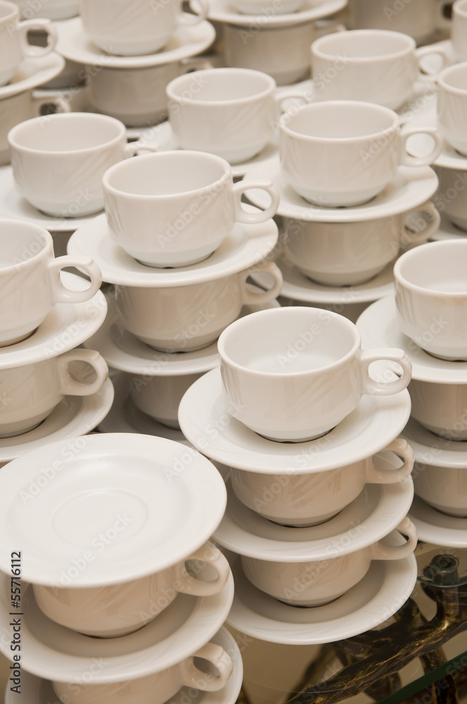 Empty coffee cups Empty coffee cups