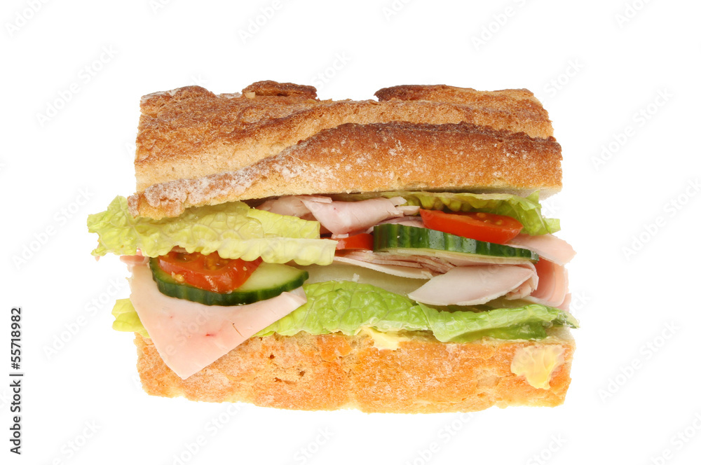 Ham salad roll Ham salad roll