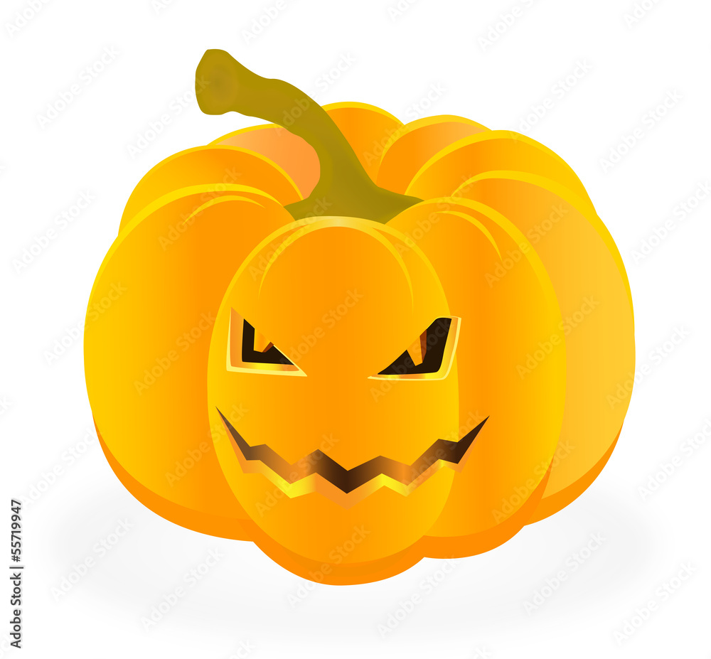 Fototapeta premium Halloween pumpkin background