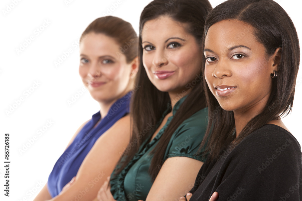 three business women