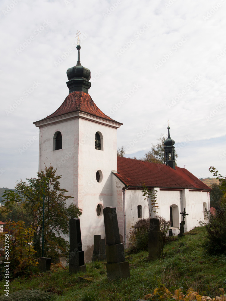Church of St. Simon and Judy in Czech republic