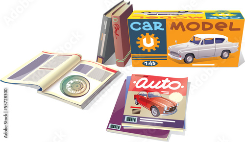 Magazines, Books and the Car Model