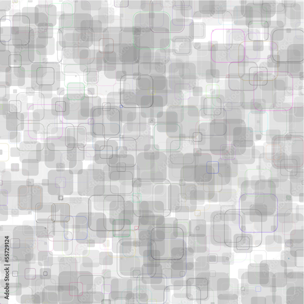 Obraz premium Abstract Technical Geometric Square Background