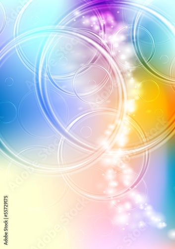 Colourful abstract art vector background