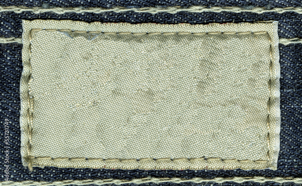 Blank jeans label Blank jeans label