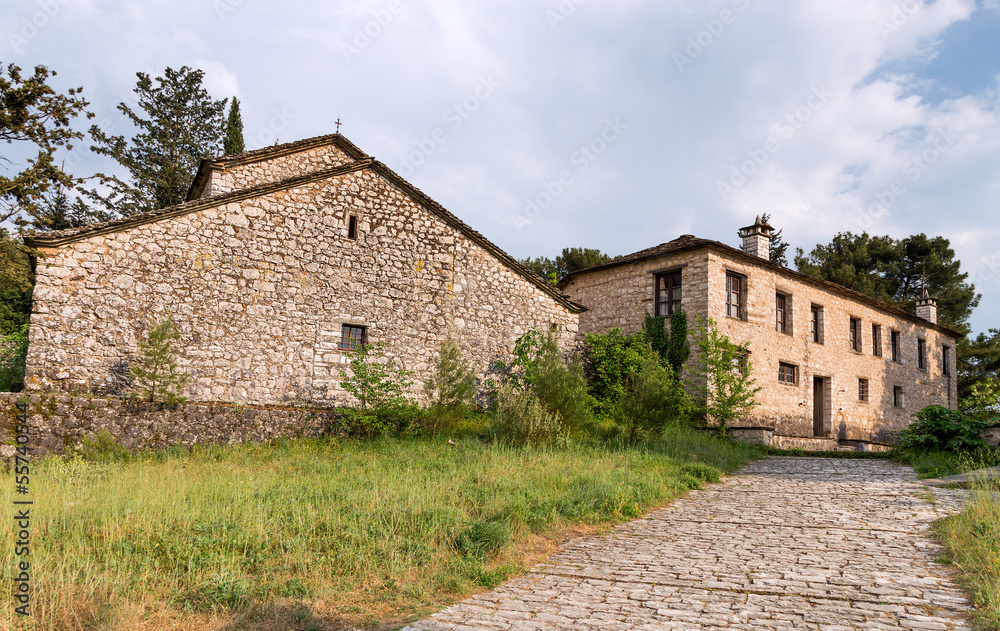 Ag. Nikolaos Philanthropinon abbey, Nissaki, Ioannina, Greece