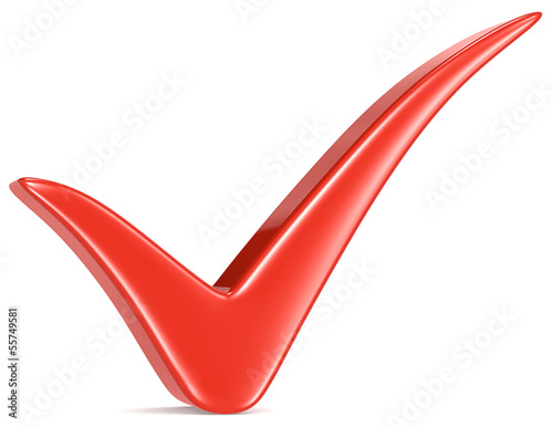 Red Check Mark.