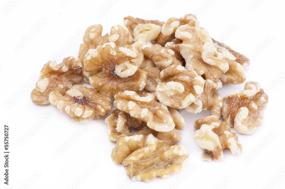isolated nut isolated nut
