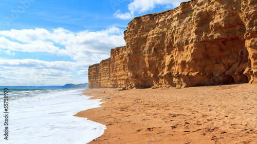 Obraz na plátně Burton Bradstock Beach Dorset