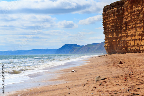 Fotografie Burton Bradstock Beach Dorset