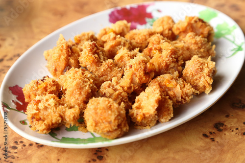 fried meat ball