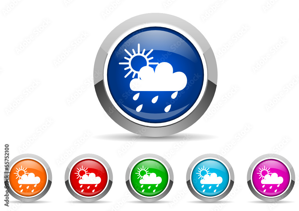 rain icon set rain icon set