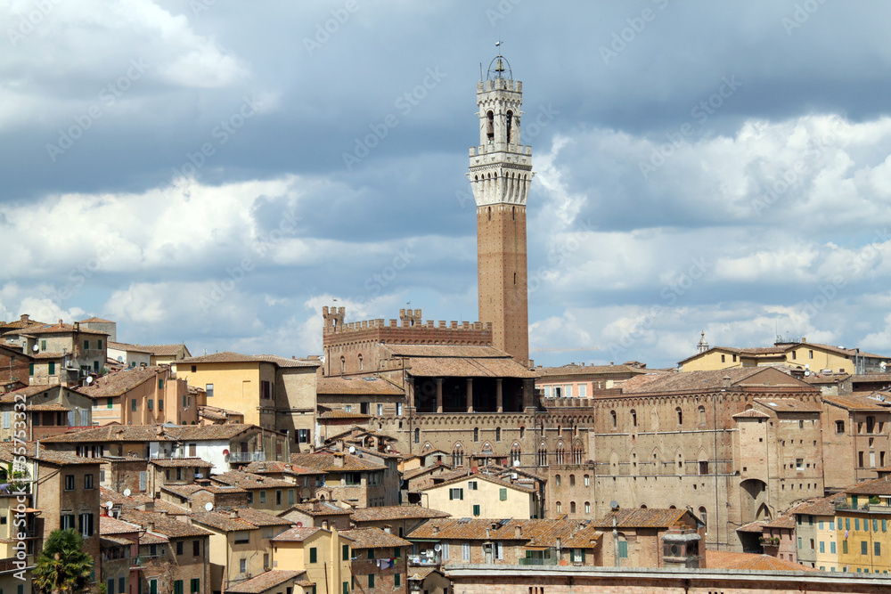 Panorama centro Siena