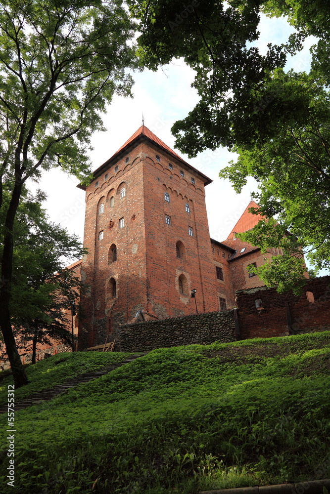 Poland old castle Nidzica