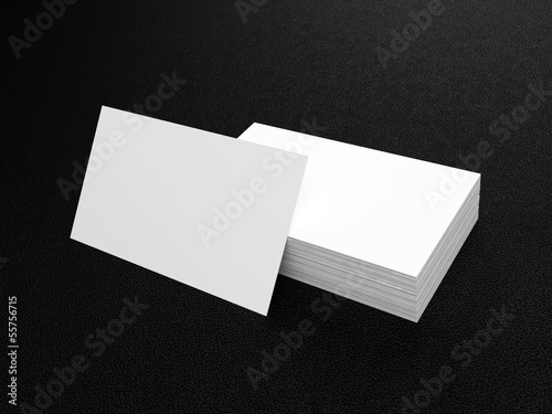 Business cards blank mockup © Dalibor