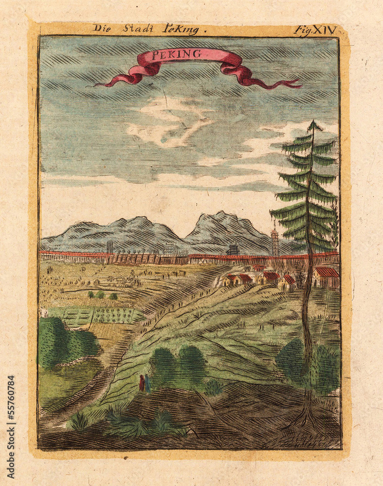 Obraz premium Old China