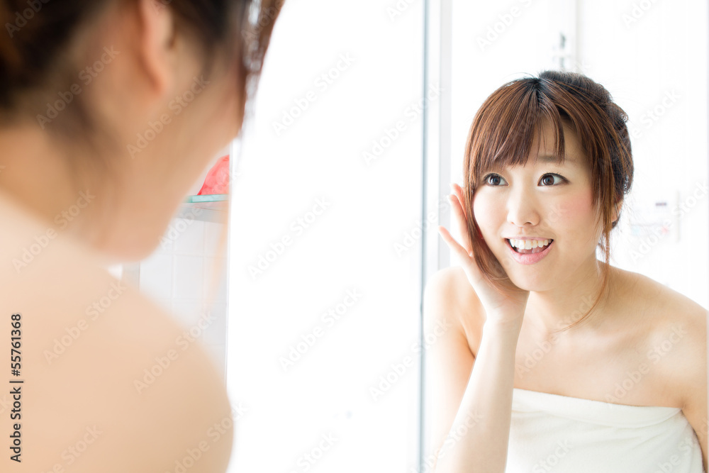 beautiful asian woman skin care image beautiful asian woman skin care image