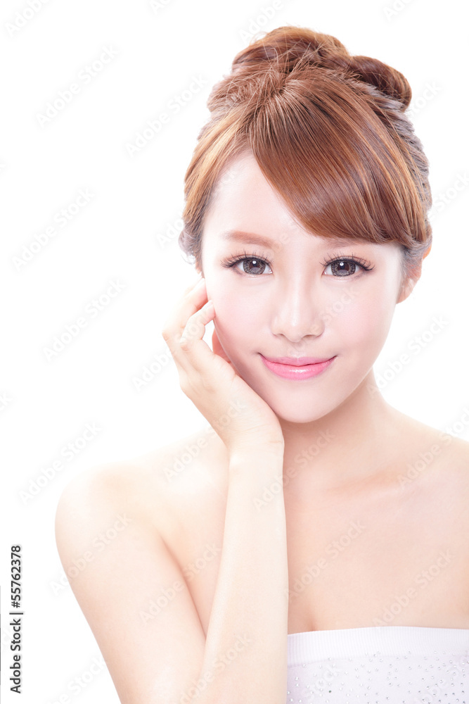 woman with beauty face and perfect skin woman with beauty face and perfect skin